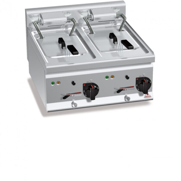 FRITEUSE ELECTRIQUE A POSER 10L DIM 300 X 600 X 290 BERTO'S E6F10-3B