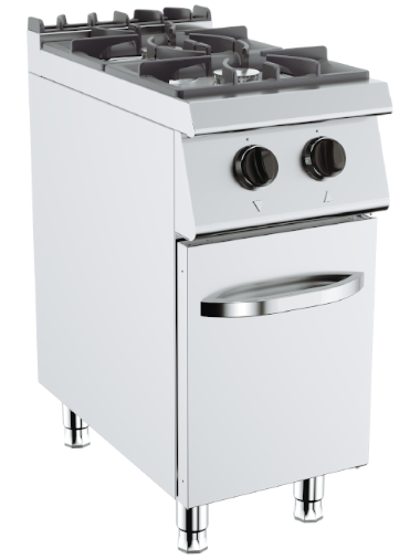 CUISINIÈRE 2 FEUX SUR MEUBLE DIM 400X730X900 KUSINA