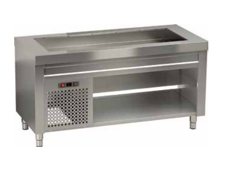 ELEMENT FOIRDE 1600X700X850+GUIDAGE INOX LINEAIRE+RAMPE KUSINA ELEMENT FROID 1600X700X850+GUIDAGE INOX LINEAIRE+RAMPE KUSINA
