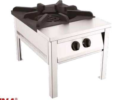 RECHAUD TRAITEUR A TERRE GAZ GRAND MODEL(EN TEFLON) KUSINA